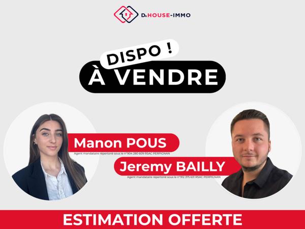 Appartement à vendre 3 pièces de 62 m²