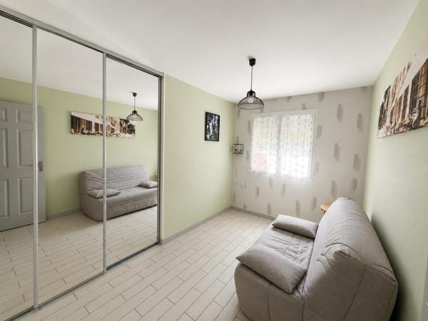 Maison de plain-pied 115 m² – 4 chambres – Terrain clos et piscinable de 720 m²