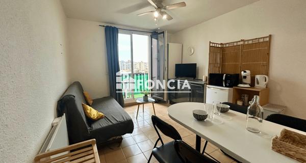 Location Studio meublé 24.3 m² - Canet-en-roussillon 66140