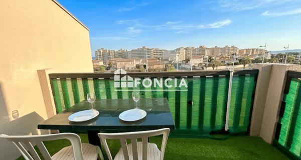 Location Studio meublé 24.3 m² - Canet-en-roussillon 66140