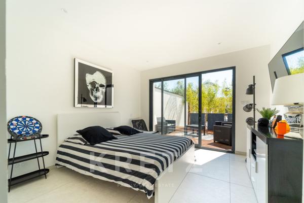 Villa contemporaine en bord de mer