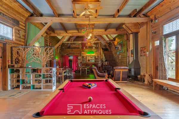 Domaine équestre à l’esprit western