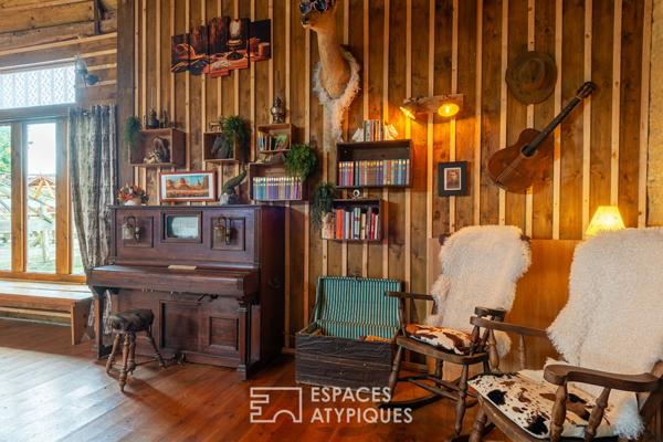 Domaine équestre à l’esprit western