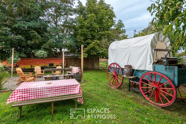 Domaine équestre à l’esprit western