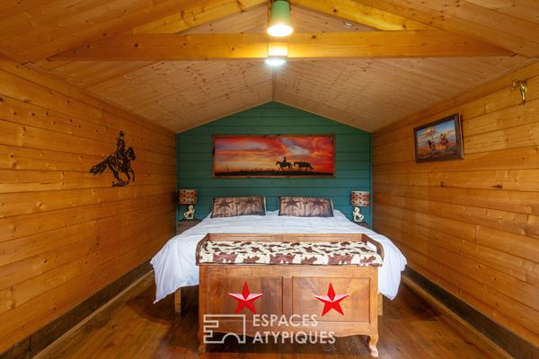 Domaine équestre à l’esprit western