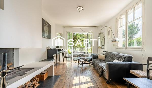 maison ART DECO de 1929 quartier STE WANDRILLE très prisé, proximité St-Germain-en-Laye