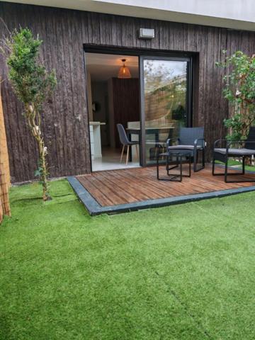 Appartement 1 Pièce 25m² au rez-de-jardin