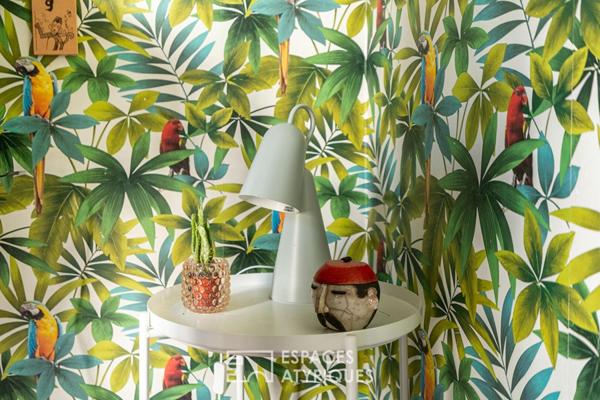 Appartement trois pièces pop au Père lachaise