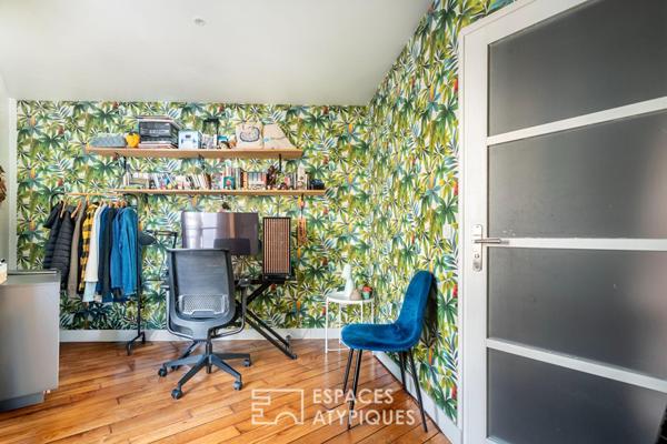 Appartement trois pièces pop au Père lachaise