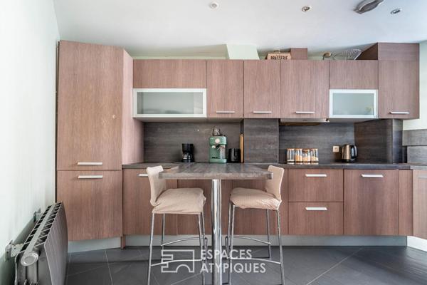 Appartement trois pièces pop au Père lachaise