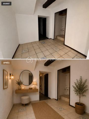 ✨ Et si votre prochaine histoire commençait ici ?
Au cœur d’un village plein de charme, cette maison lumineuse et parfaitement agencée vous séduira forcément.
Avec son côté authentique, elle offre un cadre de vie rare où tout se fait à pied… Un lieu idéal pour voir grandir vos enfants ou pour un investissement serein en colocation.
Venez la découvrir, vous pourriez bien avoir un coup de cœur pour ce lieu.

Caractéristiques
- Surface habitable 98 m2 : Répartie sur 2 étages +Rdc
- Nombre de chambres : 3 (idéalement séparées pour une colocation étudiante)
- 2 Salles de bain et 2 WC: séparés
- Plusieurs dressings et rangements

- Agencement optimal pour une vie familiale confortable si vous décidiez d'y vivre nombreux.
- Espaces nuits bien distincts garantissant l'intimité de chacun
(Certaines photos sont des projections d'aménagement réalisées par l'IA afin de valoriser le potentiel du bien)

Si vous aimez la vie de village, c'est le lieu idéal car à proximité de tous commerces et des écoles.
Petits travaux de rafraichissement à prévoir pour remise à votre goût.
Divers bus à proximité pour vous accompagner où vous le souhaitez (Valbonne/Antibes cannes etc....)
Très jolie vue ensoleillée sur Biot.

Pour plus d'informations ou pour organiser une visite, contactez moi : 0607703032