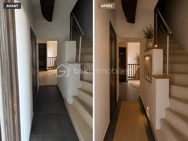 ✨ Et si votre prochaine histoire commençait ici ?
Au cœur d’un village plein de charme, cette maison lumineuse et parfaitement agencée vous séduira forcément.
Avec son côté authentique, elle offre un cadre de vie rare où tout se fait à pied… Un lieu idéal pour voir grandir vos enfants ou pour un investissement serein en colocation.
Venez la découvrir, vous pourriez bien avoir un coup de cœur pour ce lieu.

Caractéristiques
- Surface habitable 98 m2 : Répartie sur 2 étages +Rdc
- Nombre de chambres : 3 (idéalement séparées pour une colocation étudiante)
- 2 Salles de bain et 2 WC: séparés
- Plusieurs dressings et rangements

- Agencement optimal pour une vie familiale confortable si vous décidiez d'y vivre nombreux.
- Espaces nuits bien distincts garantissant l'intimité de chacun
(Certaines photos sont des projections d'aménagement réalisées par l'IA afin de valoriser le potentiel du bien)

Si vous aimez la vie de village, c'est le lieu idéal car à proximité de tous commerces et des écoles.
Petits travaux de rafraichissement à prévoir pour remise à votre goût.
Divers bus à proximité pour vous accompagner où vous le souhaitez (Valbonne/Antibes cannes etc....)
Très jolie vue ensoleillée sur Biot.

Pour plus d'informations ou pour organiser une visite, contactez moi : 0607703032
