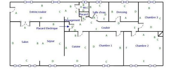 Spacieux T4 de 134 m² avec jardin et parking – Centre de Douai