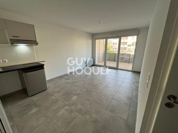 VENTE BIEN LOUE : appartement avec Balcon et place de parking F2 (40 m²) à PERPIGNAN