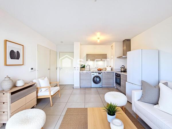 Appartement T1 dans résidence récente avec terrasse et jardinet