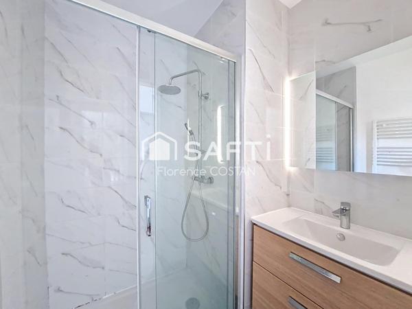 Appartement T1 dans résidence récente avec terrasse et jardinet