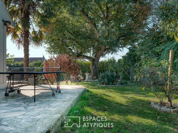 Maison familiale rénovée au coeur de la ville avec piscine