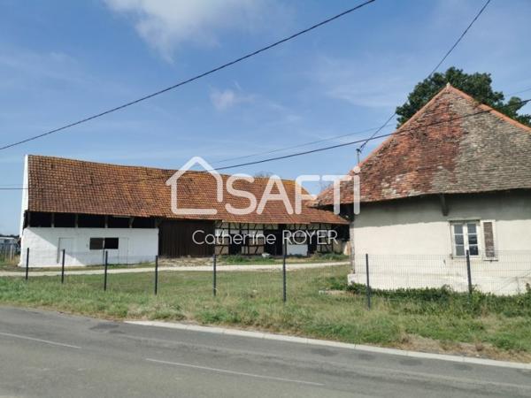 Maison à rénover avec belles dépendances