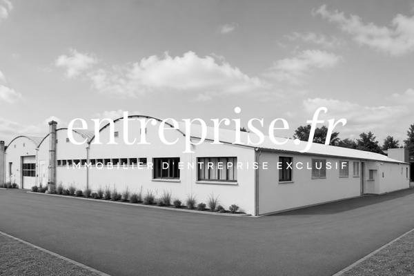 Local d'activité, commercial ou industriel de 2 400 m² — Emplacement stratégique axe Challans-Montaigu — FALLERON (85)