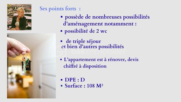 Appartement de 108 m²