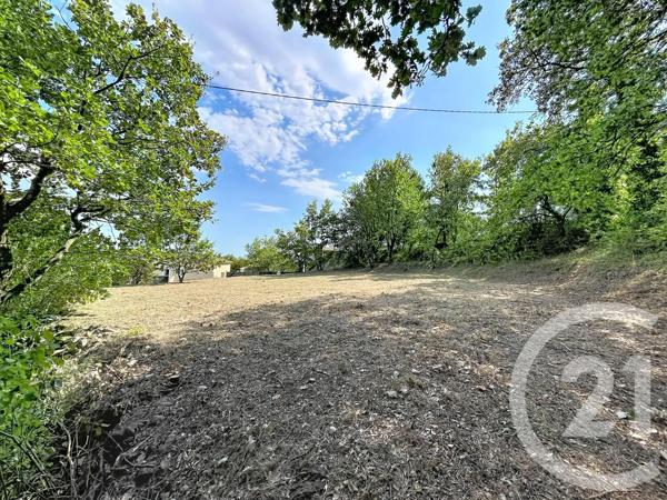 Terrain à vendre  844 m 2   ST JULIEN DE PEYROLAS  - 30