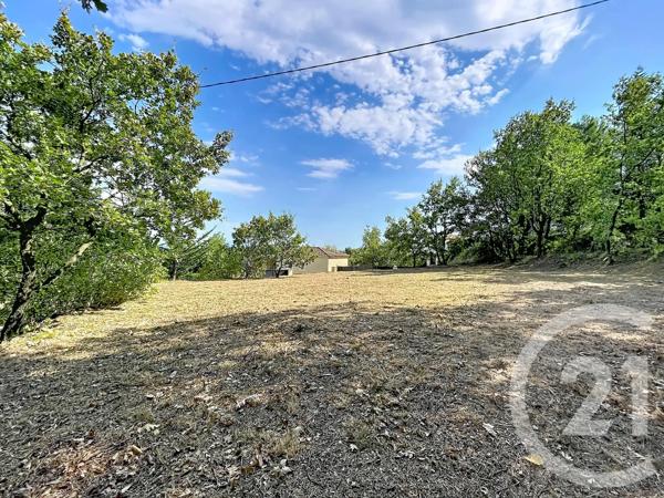 Terrain à vendre  844 m 2   ST JULIEN DE PEYROLAS  - 30