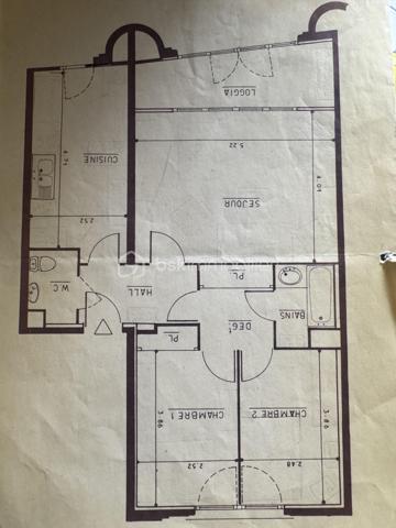 Appartement de 66,91 m²