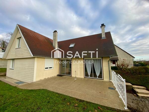 Maison avec terrain et sous sol complet - Habitable de plain-pied