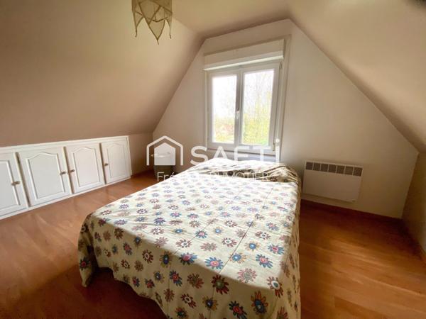 Maison avec terrain et sous sol complet - Habitable de plain-pied