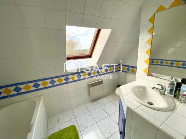 Maison avec terrain et sous sol complet - Habitable de plain-pied