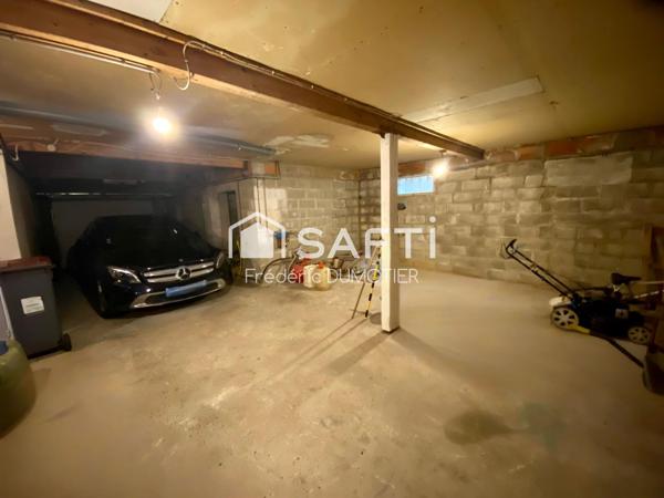 Maison avec terrain et sous sol complet - Habitable de plain-pied