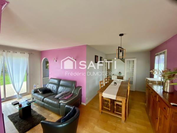 Maison avec terrain et sous sol complet - Habitable de plain-pied