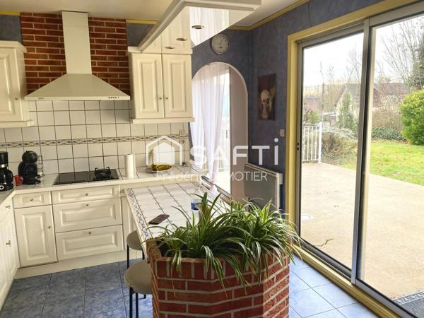 Maison avec terrain et sous sol complet - Habitable de plain-pied