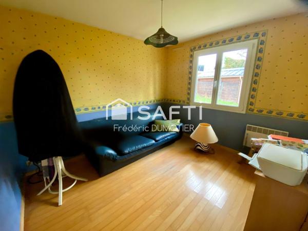 Maison avec terrain et sous sol complet - Habitable de plain-pied