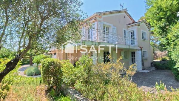 Grande villa familiale 6 chambres vue dégagée