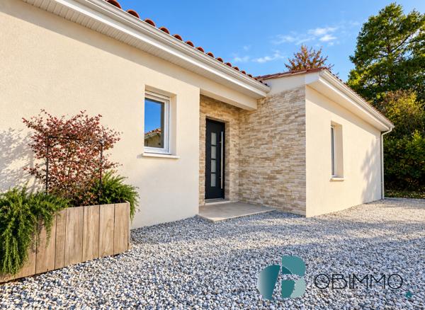 16730 FLEAC Maison neuve 117 m2 avec garage et jardin à Fléac