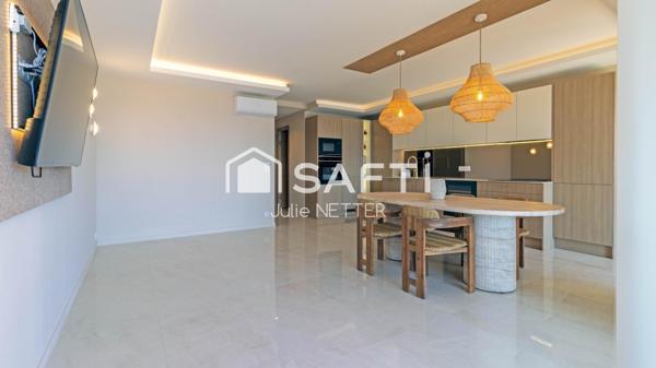 Appartement 3 pièces d'exception en front de mer