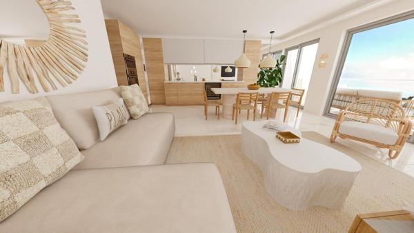 Appartement 3 pièces d'exception en front de mer