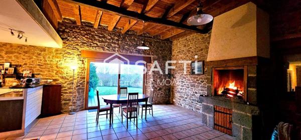 Longère à fort potentiel avec dépendances et terrain 1643m2 constructible