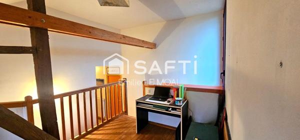 Longère à fort potentiel avec dépendances et terrain 1643m2 constructible