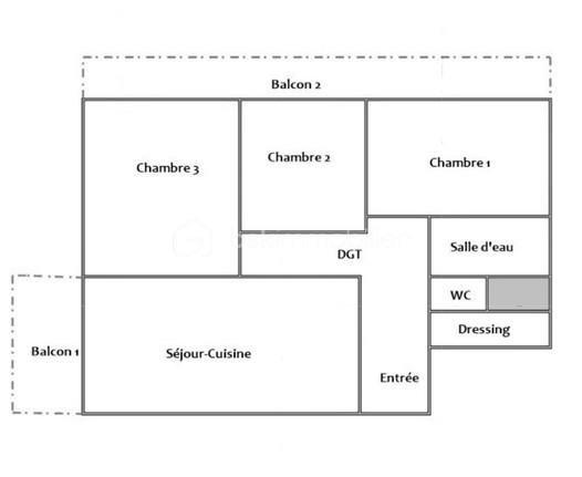 Exclusivité — Appartement T4 lumineux de 80 m² (79,84 m² Carrez) en dernier étage avec balcons, parking et cave
Quartier Bois de VAIRES — Résidence sécurisée avec gardien sur site
​Venez poser vos valises dans cet appartement en parfait état, d'une superficie de 80 m² au sol (79,84 m² loi Carrez), situé au 4ᵉ et dernier étage d'une résidence calme et très recherchée. Vous profiterez d'une vue agréable et dégagée ainsi que d'une belle luminosité naturelle tout au long de la journée.
​Les atouts du bien :
​Espace de vie : Une entrée avec un spacieux rangement intégré mène à un agréable salon-séjour avec cuisine ouverte aménagée et équipée, prolongé par un premier balcon exposé Sud-Est.
​Espace nuit : Un dégagement dessert trois belles chambres ayant toutes accès à un grand balcon filant exposé Sud, ainsi qu'une salle d'eau récente et moderne et un wc séparé.
​Annexes & Stationnement : Une place de parking privative boxable et une cave viennent compléter ce bien.
​Cadre de vie idéal : Quartier résidentiel prisé du Bois de Vaires, à deux pas des écoles, commerces, de la piscine, du bois et de la gare.
​Copropriété & Charges :
Résidence fermée et sécurisée avec la présence d'un gardien sur site.
Les charges comprennent :
​Eau froide
​Chauffage au sol électrique
​Services du gardien sur site et entretien des parties communes
​Entretien des espaces verts
​Assurance de l'immeuble et honoraires du syndic professionnel
​Visite possible 7j/7 sur rendez-vous avec votre conseillère.
Contactez moi dès aujourd'hui pour organiser votre visite !