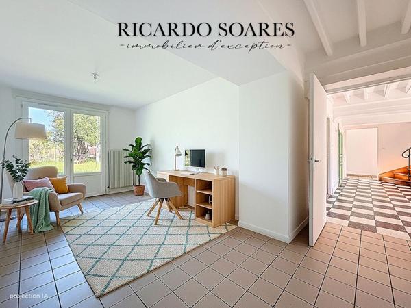 COMPIEGNE 60200 - MAISON FAMILIALE 257m2 / 6 CHAMBRES / 3 STUDIOS (location possible) / TERRAIN 894m2