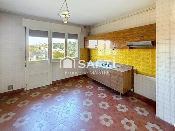 3 chambres - 2 balcons - 132 m²