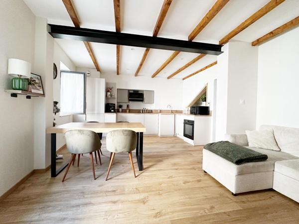 Maison de village 66 m² rénovée à neuf – Brassac