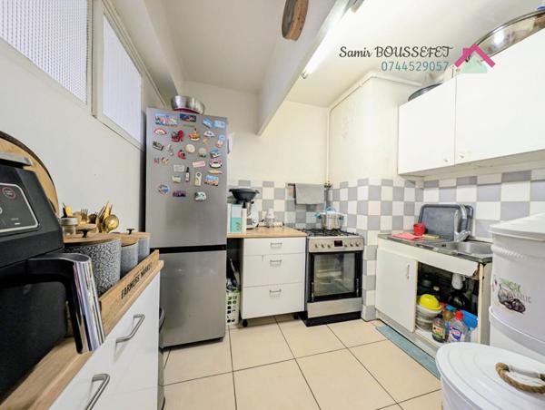 À VENDRE : APPARTEMENT T3, VUE DÉGAGÉE, MARSEILLE 13003 (SAINT-LAZARE)  IDÉAL INVESTISSEUR ? RENTABILITÉ ATTRACTIVE