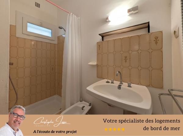 T3 avec jardin et parking privé proche plage