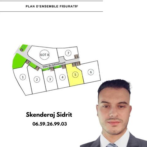 Lotissement de 556 m²