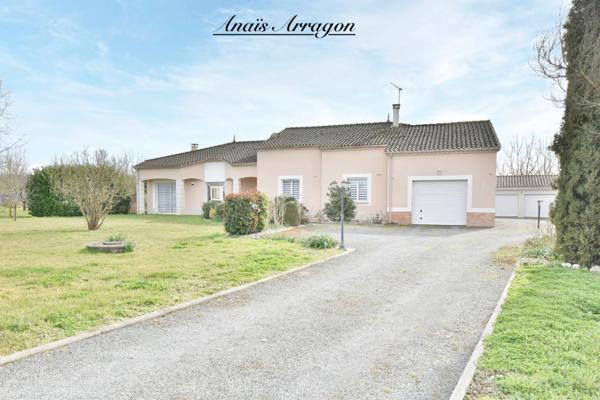 Maison de plain pied à SAINTE LIVRADE SUR LOT (47)