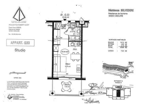 RESIDENCE AVEC PISCINE ET PARKING