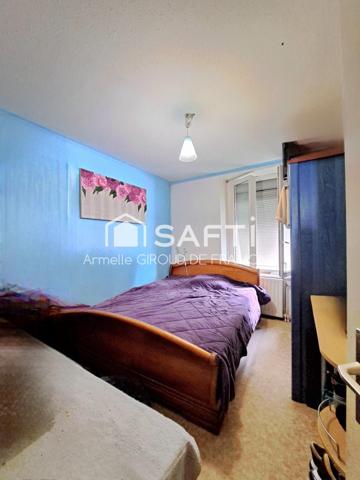 À Mulhouse Dornach (68200), opportunité spécial investisseur avec bonne rentabilité -> Immeuble de 151,5 m2 avec 3 appartements loués avec travaux à prévoir, façade et toit en correct état, terrain 641 m² à fort potentiel